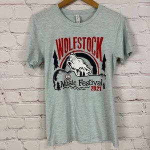 Wolfstock Music Festival 2021 T-Shirt Priscilla Block signed autographed t-shirt